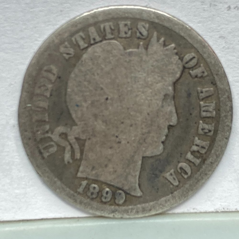 1899 Barber Dime No Mint!!